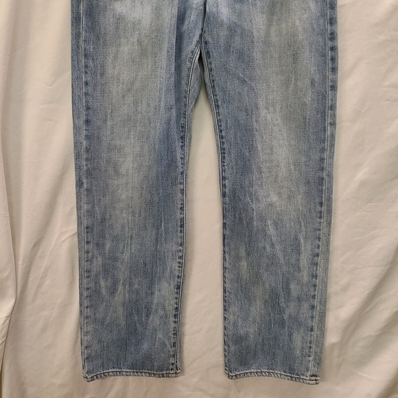 American Eagle Relaxed Straight Jeans Size 32x30 Men's Blue Denim - Picture 3 of 12